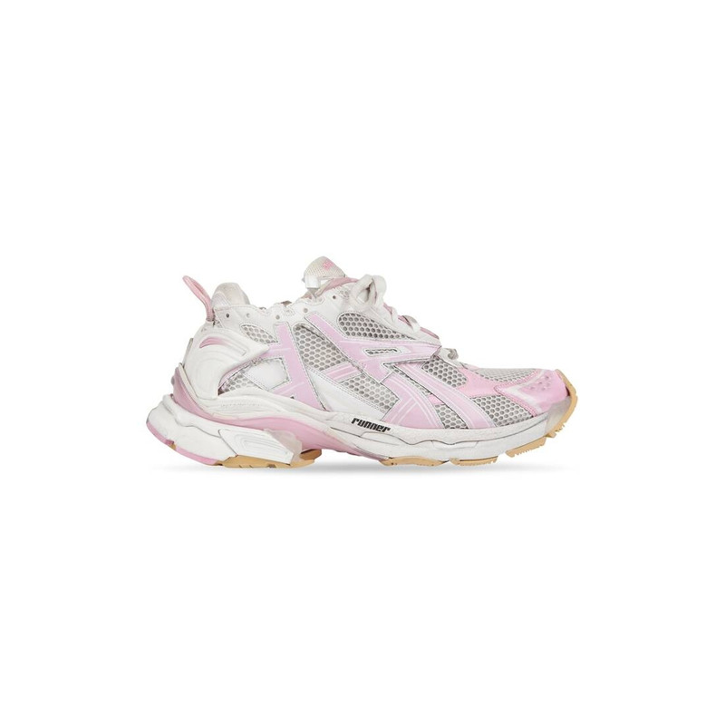 남자의 러너 Sneaker 흰색 - 1