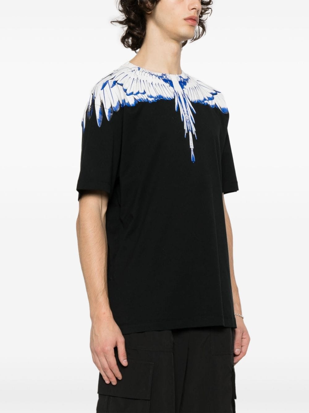 Icon Wings-print cotton T-shirt - 3