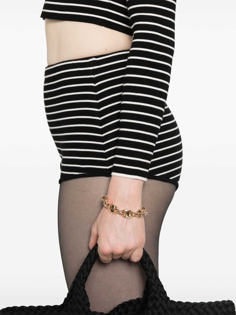 Alissa striped shorts - 5