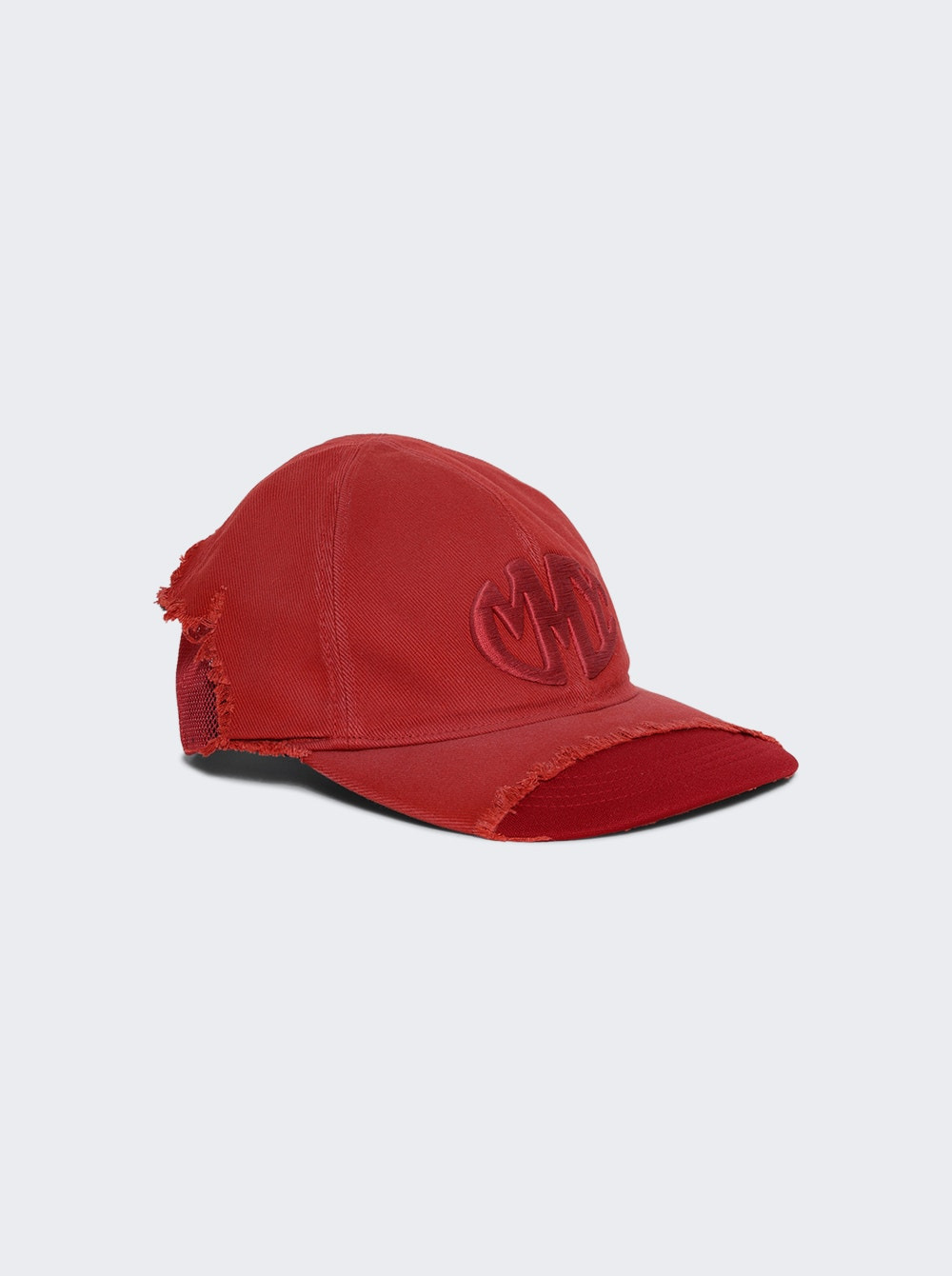 Crushed Detail Cap Red - 2