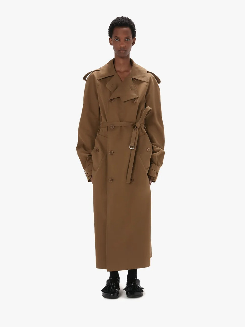 JW Anderson COTTON DRILL TRENCH COAT outlook