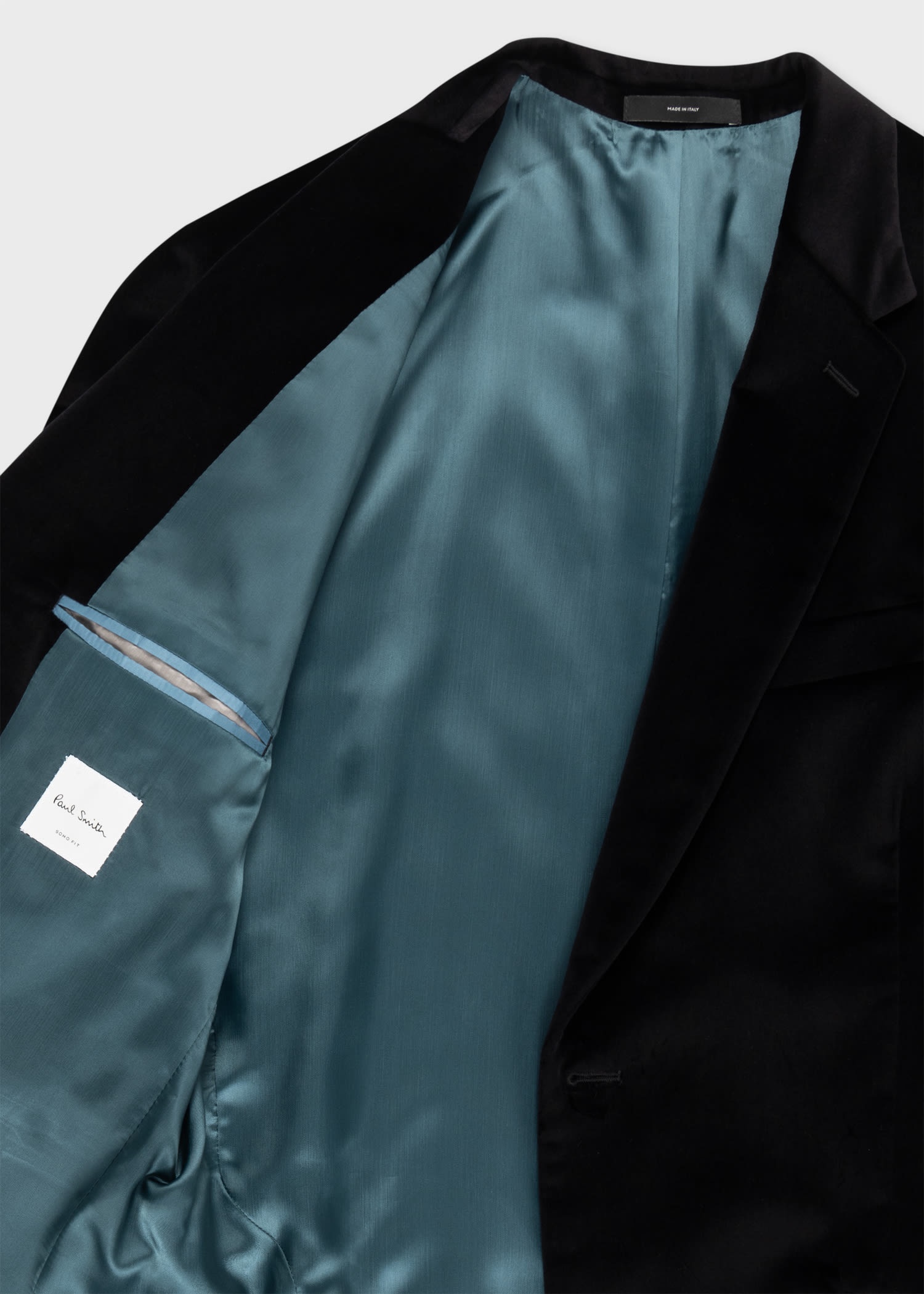 The Kensington - Slim-Fit Black Velvet Suit - 4
