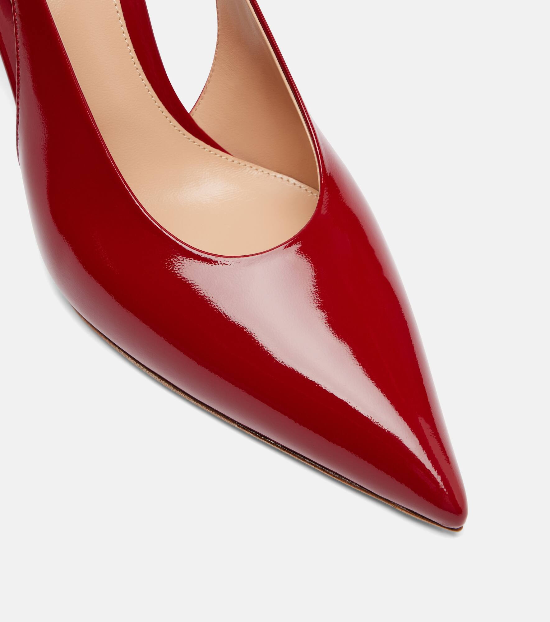 Robbie 85 patent leather slingback pumps - 5