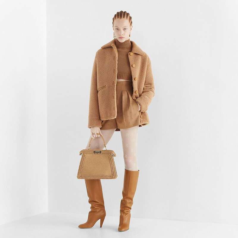 FENDI Pink nylon pantyhose outlook