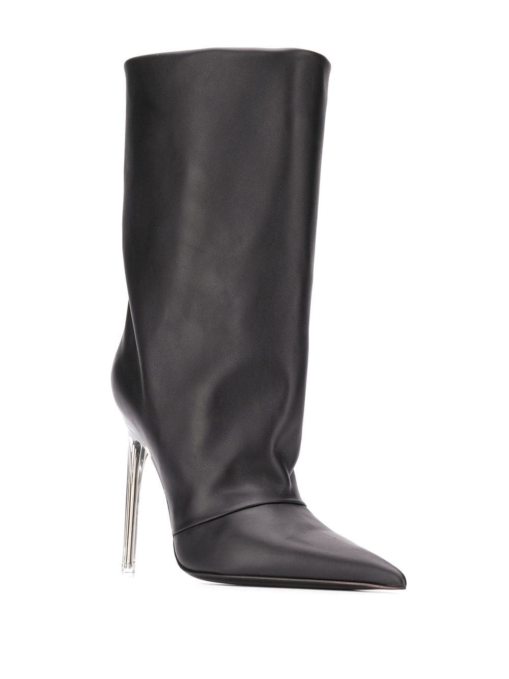 mid-calf stiletto boots - 2