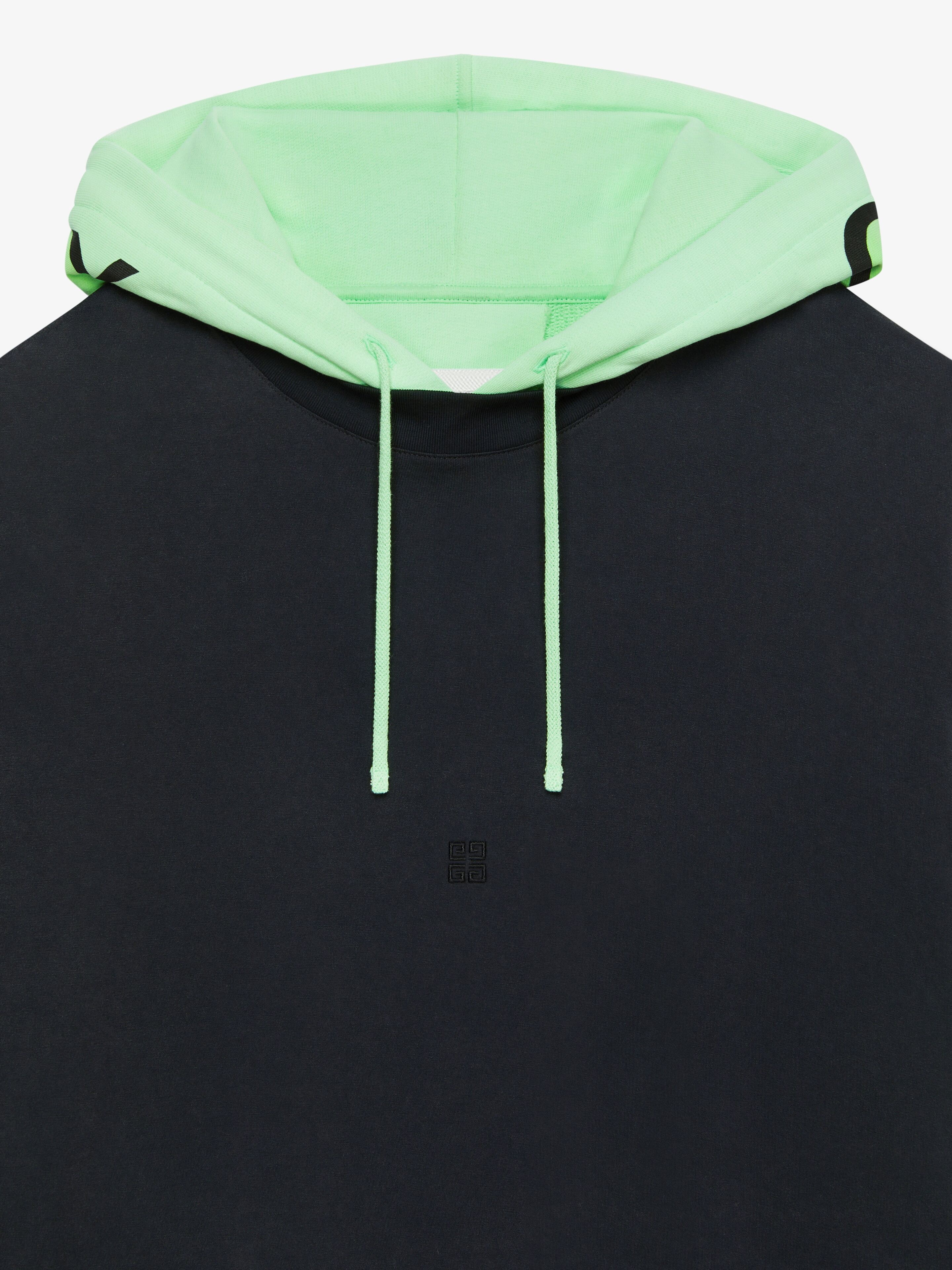 OVERSIZED CUT & LAYER GIVENCHY HOODIE - 5