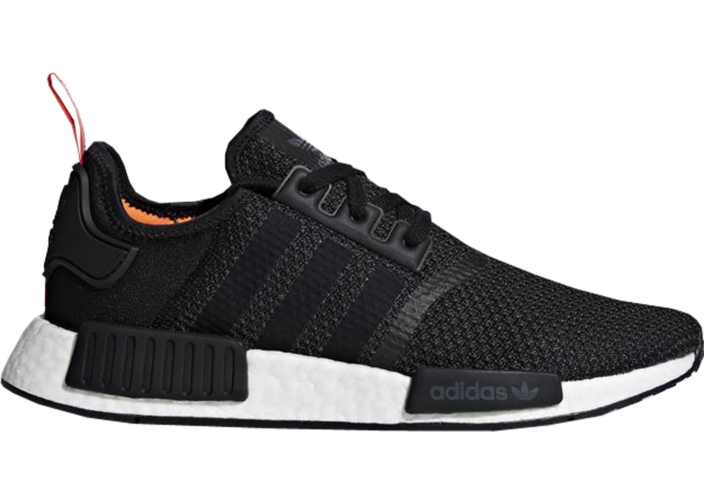 adidas NMD R1 Core Black Solar Orange - 1