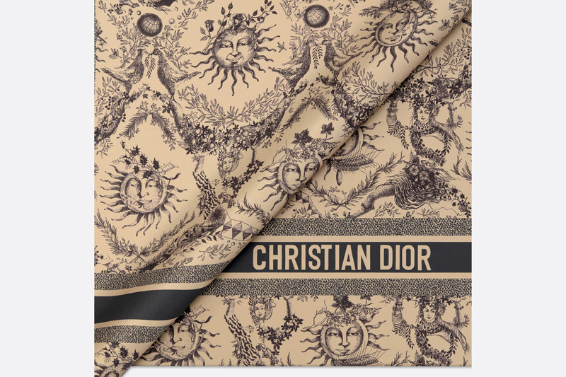 Toile de Jouy Soleil 90 Square Scarf 4