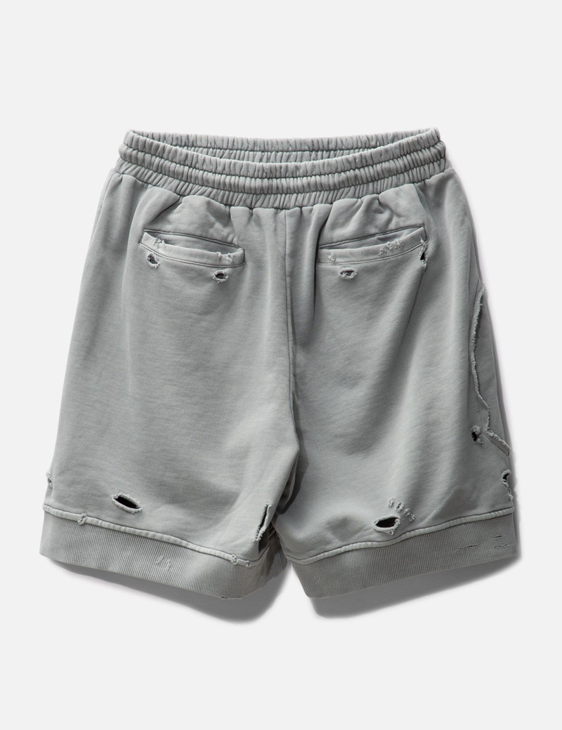 001-X - RUIN DISTRESSED SWEAT SHORTS 2