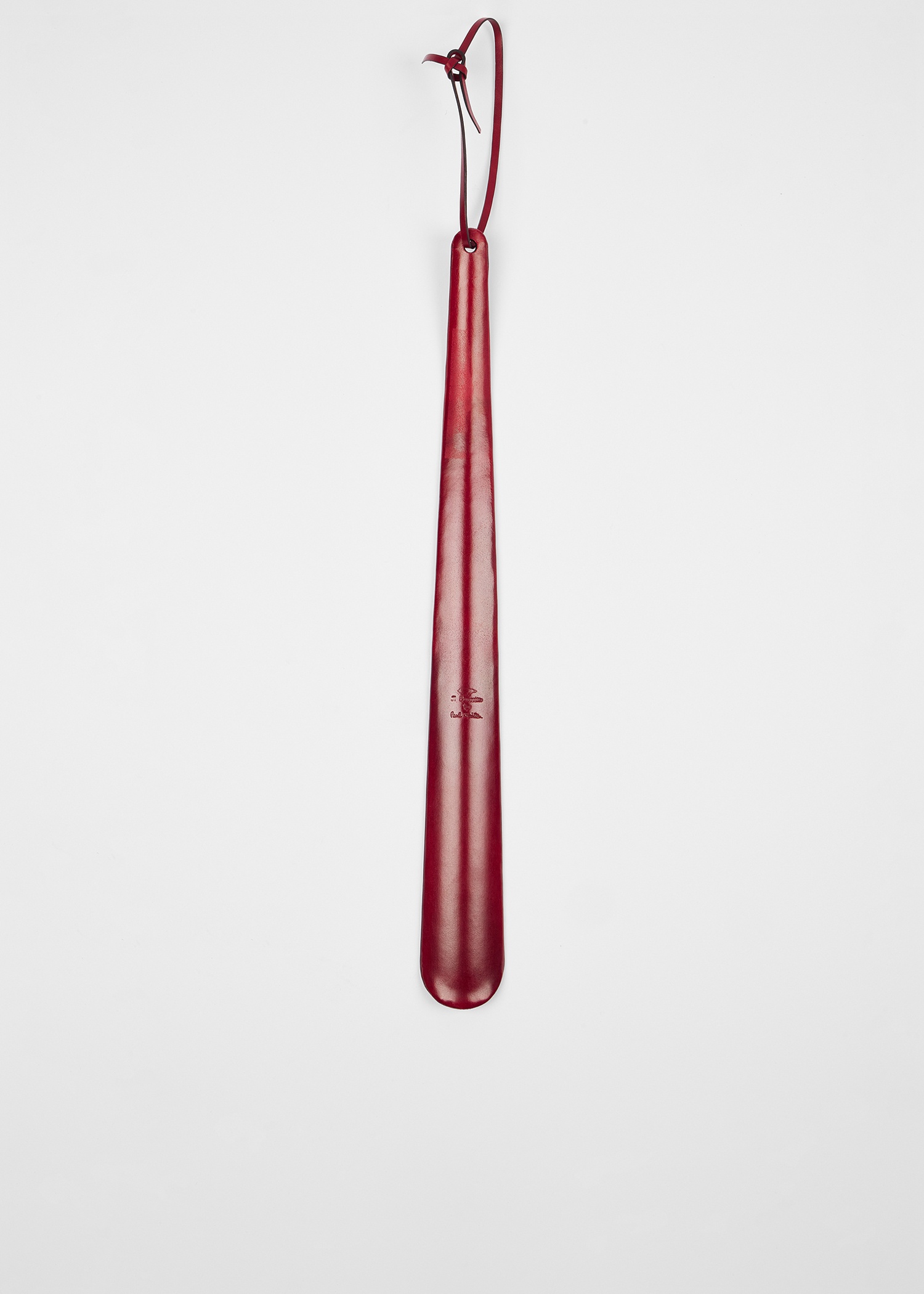 Il Bussetto for Paul Smith - Tibetan Red Leather Big Shoehorn - 3