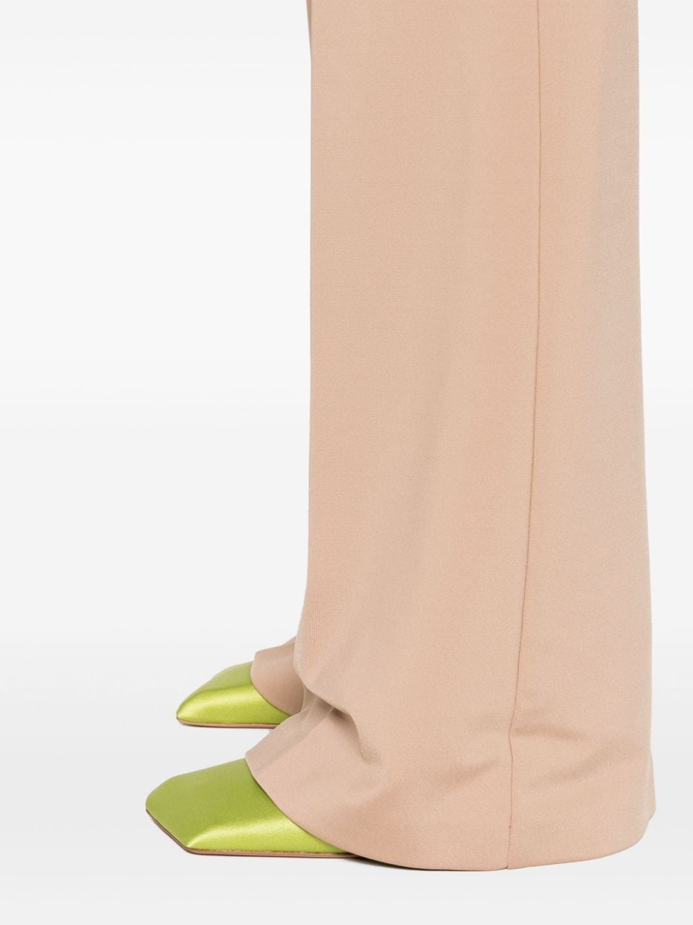 jersey flared trousers - 5
