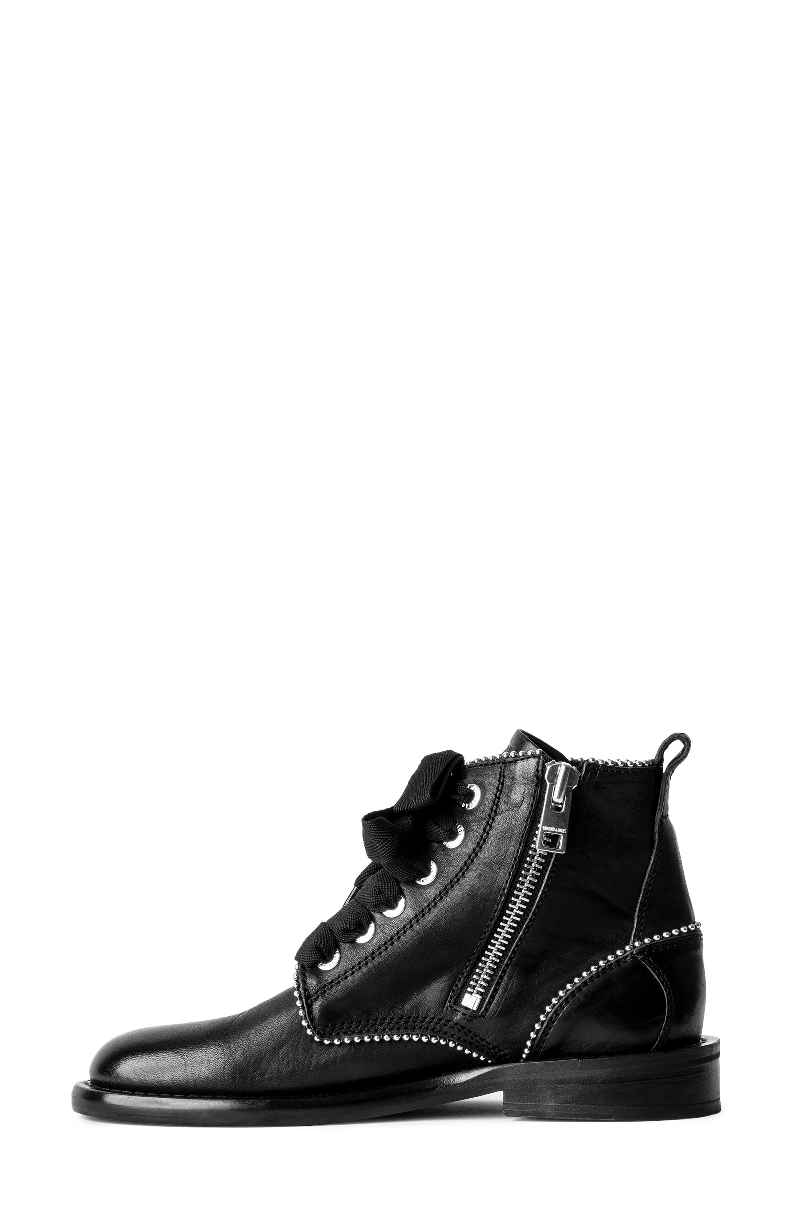 Zadig & Voltaire Laureen Roma Boot in Noir at Nordstrom - 2