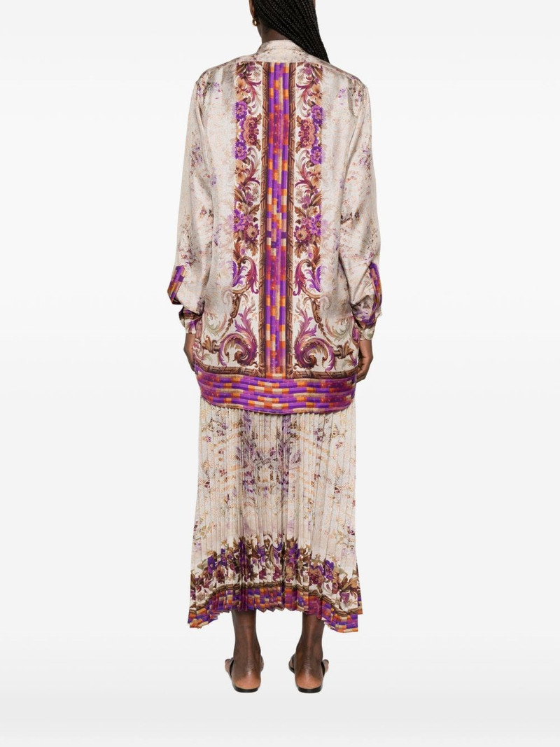 Pierre-Louis Mascia Printed silk shirt outlook