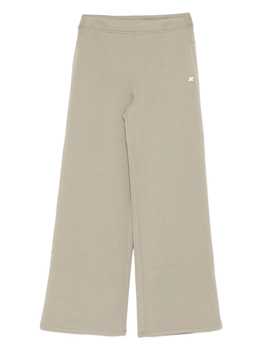logo-embroidered trousers - 1