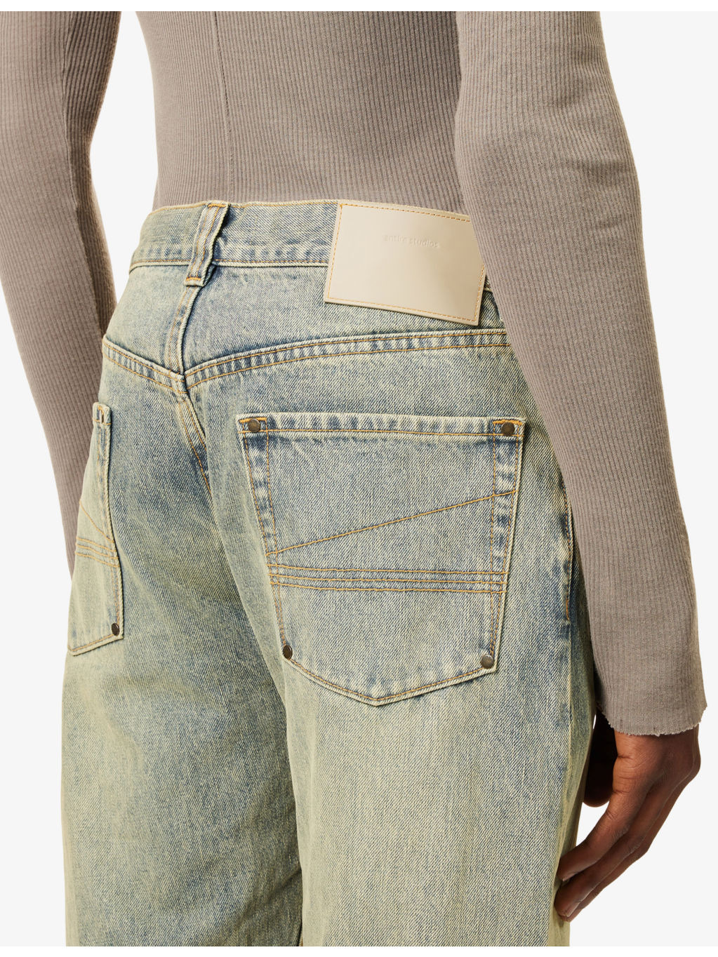 Slem Straight-Leg Denim Jeans - 5
