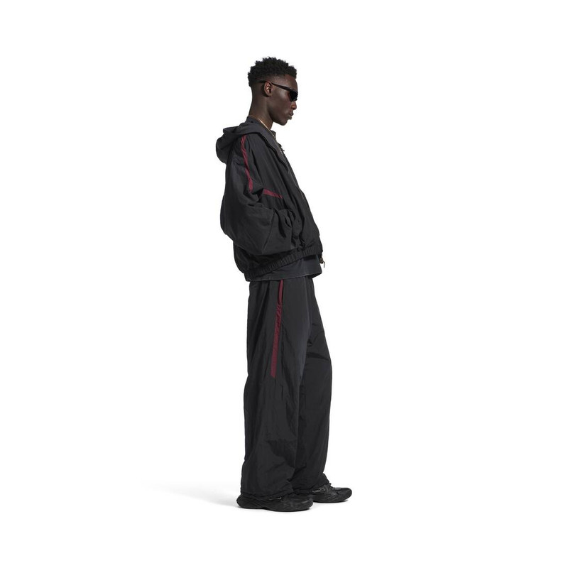 Men's Reversible Tracksuit Pants in Black 4