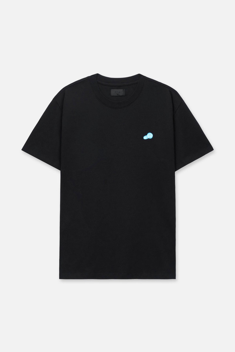 COLIN OVERSIZED SHORT SLEEVE TEE | BLACK CONTRABAND 5