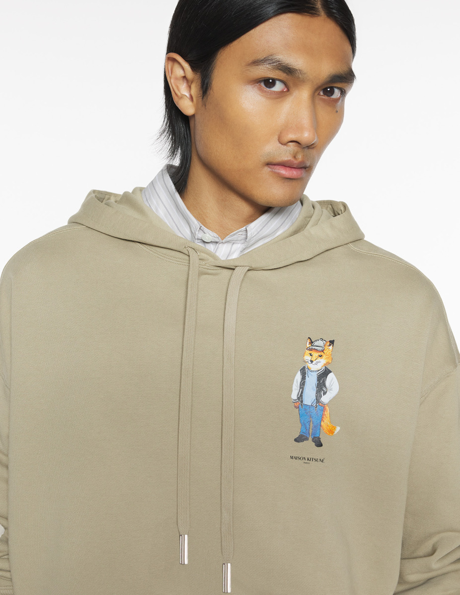 DRESSED FOX OVERSIZE HOODIE - 4
