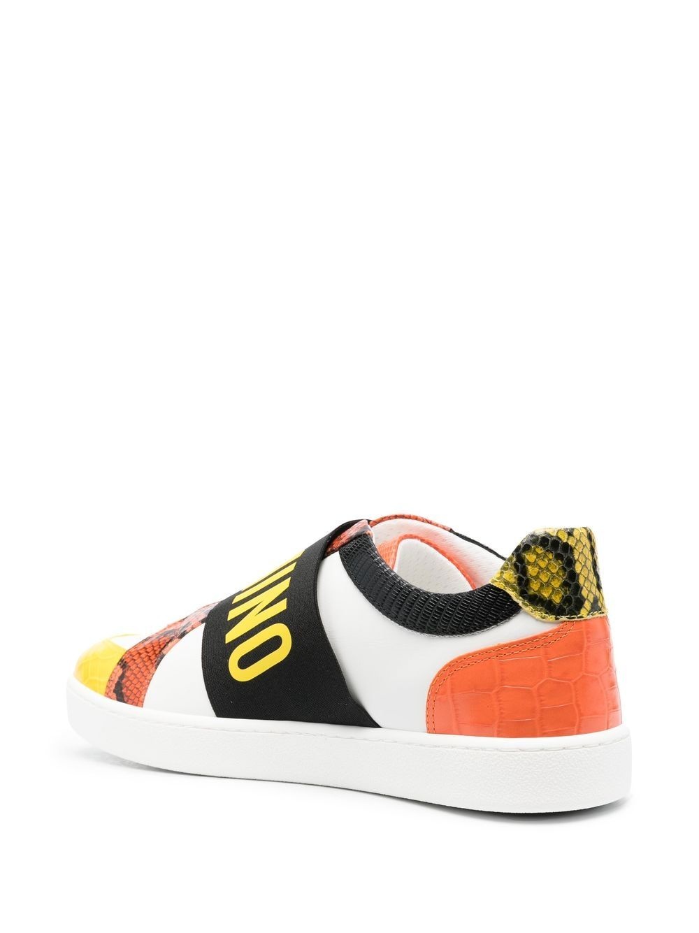 logo-tape sneakers - 3