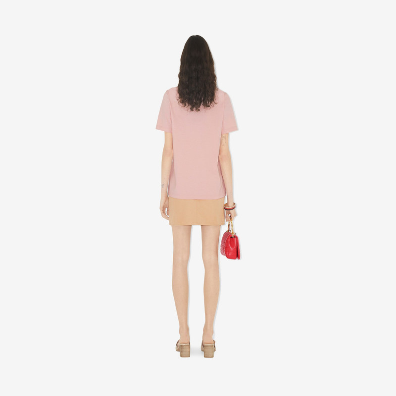 Logo Print Cotton T-shirt 4