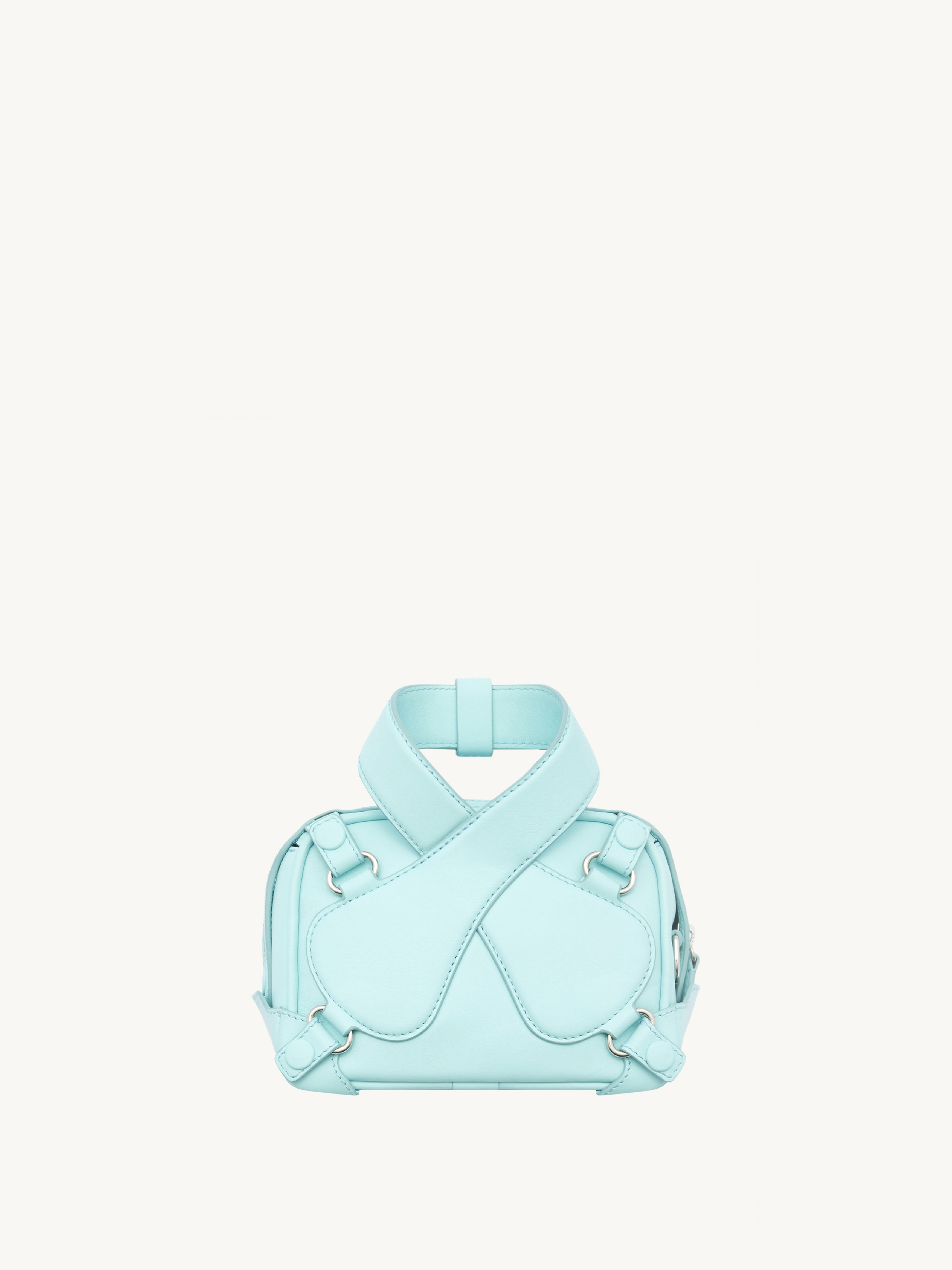 LEATHER LOOP X BAGUETTE BAG - 2