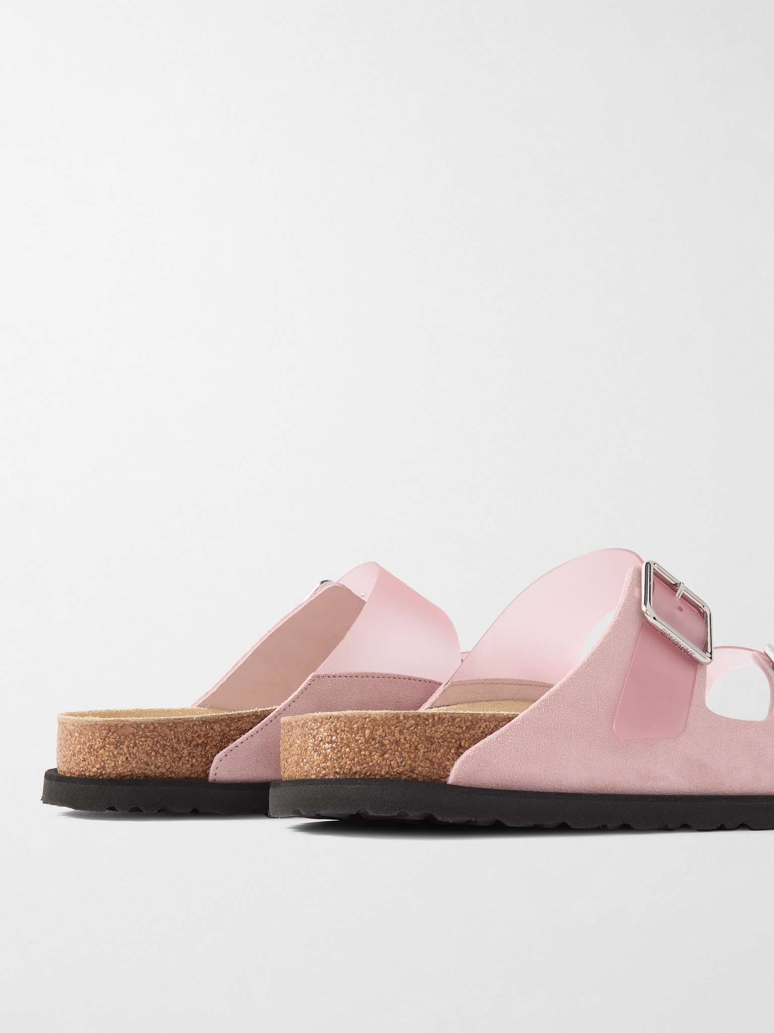 Arizona Milky Suede and PVC Sandals - 5