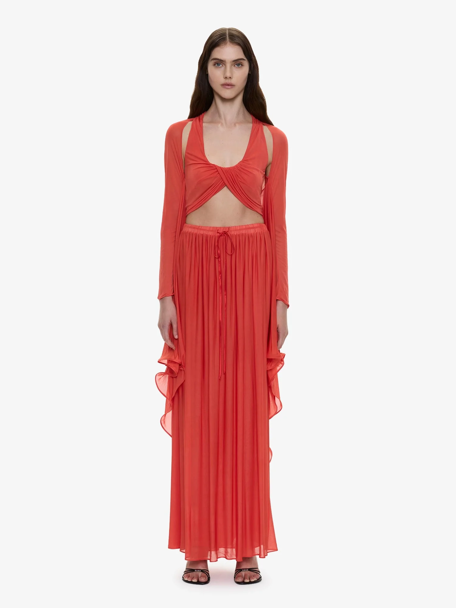 Daya Cutaway Drawstring Dress - 1