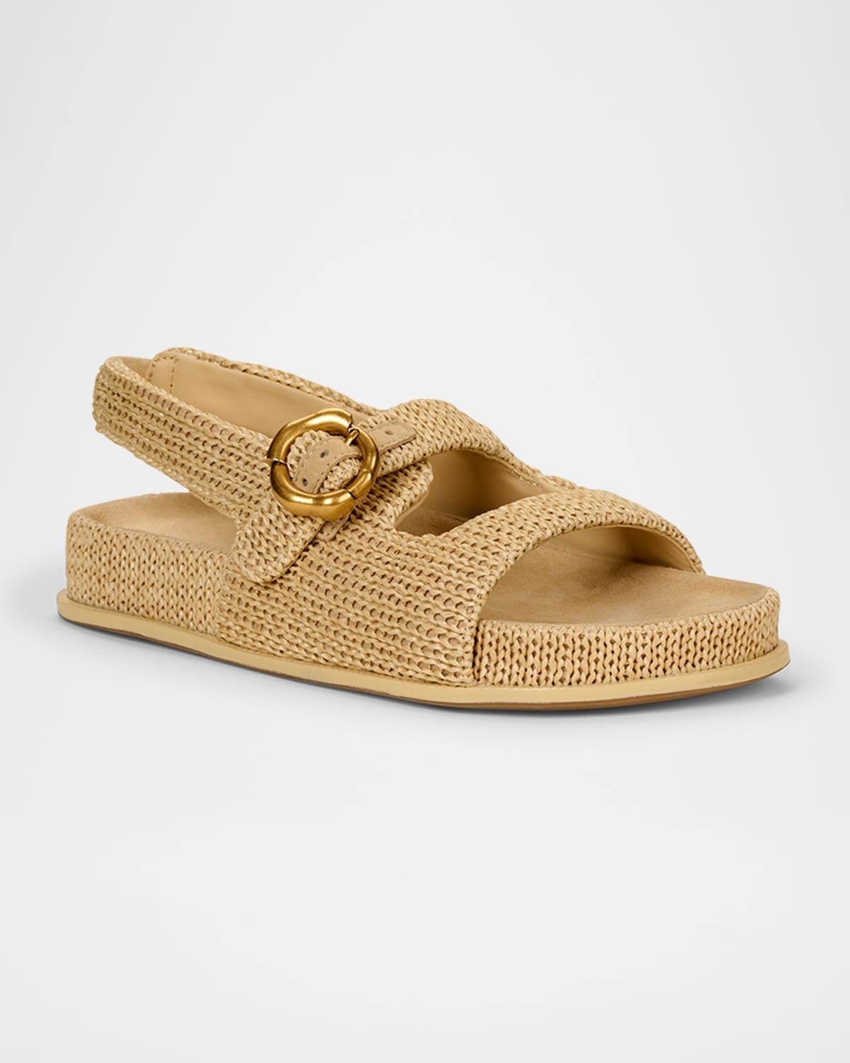 Brielle Sporty Buckle Slingback Sandals - 2