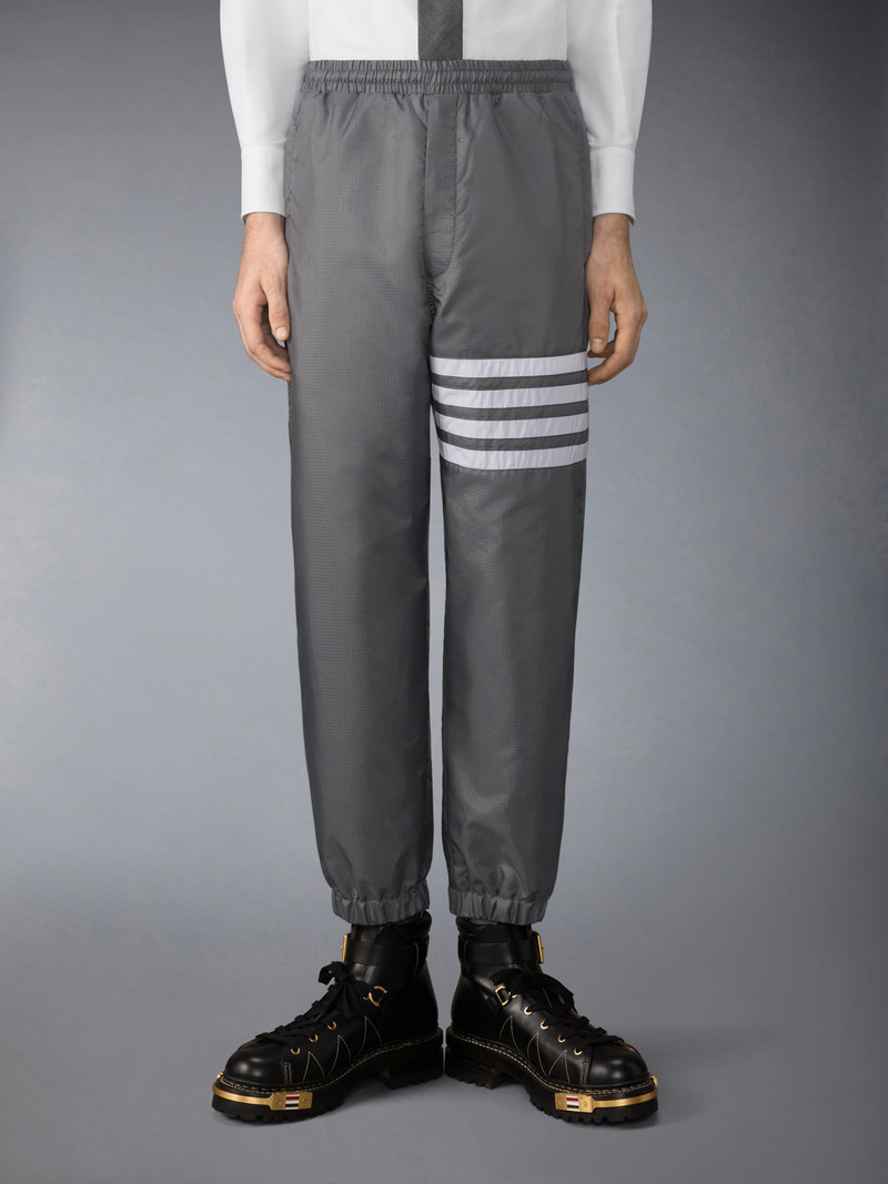 Thom Browne SHINY RIPSTOP 4-BAR TRACK PANTS outlook