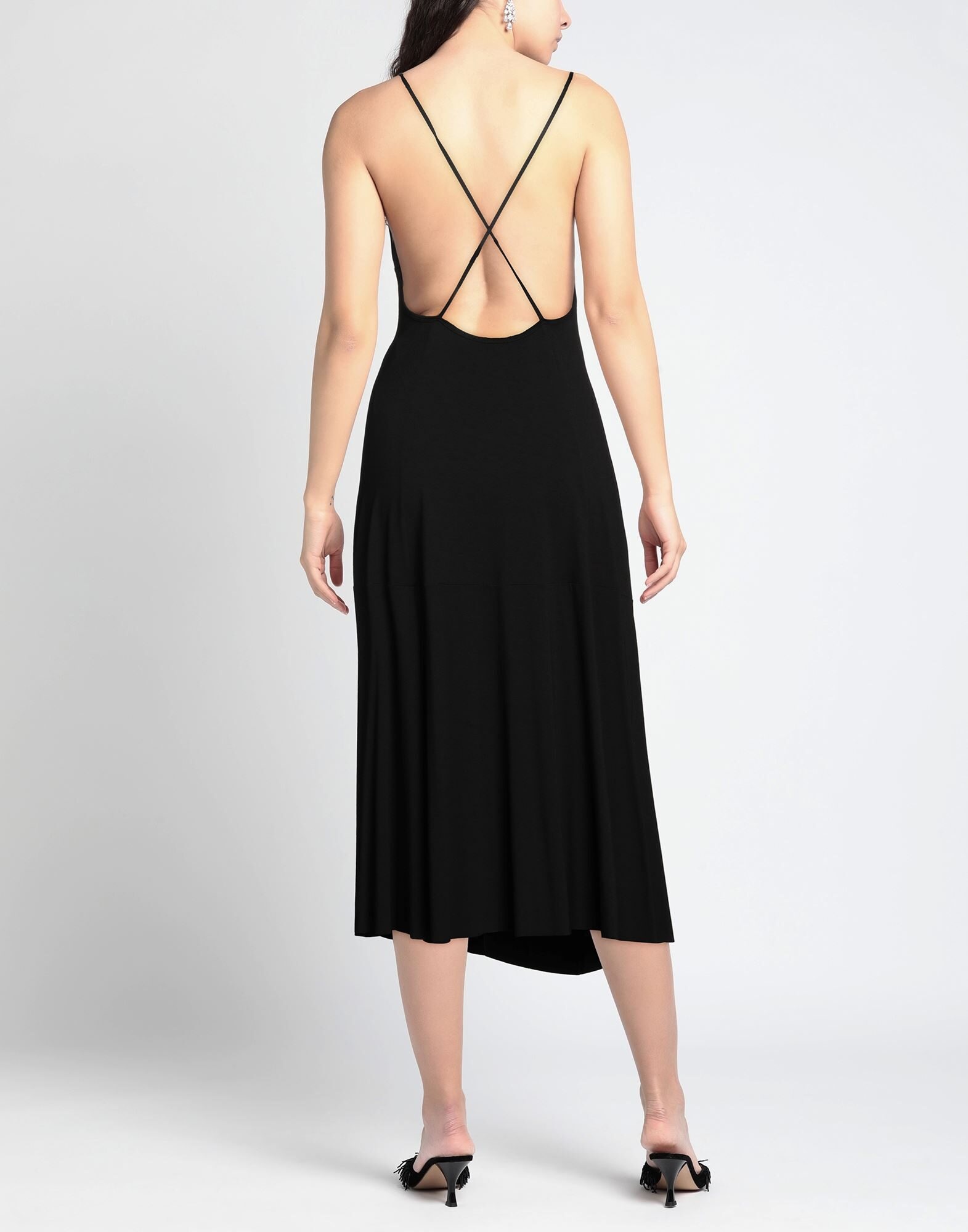 Black Women's Midi Dress - 4