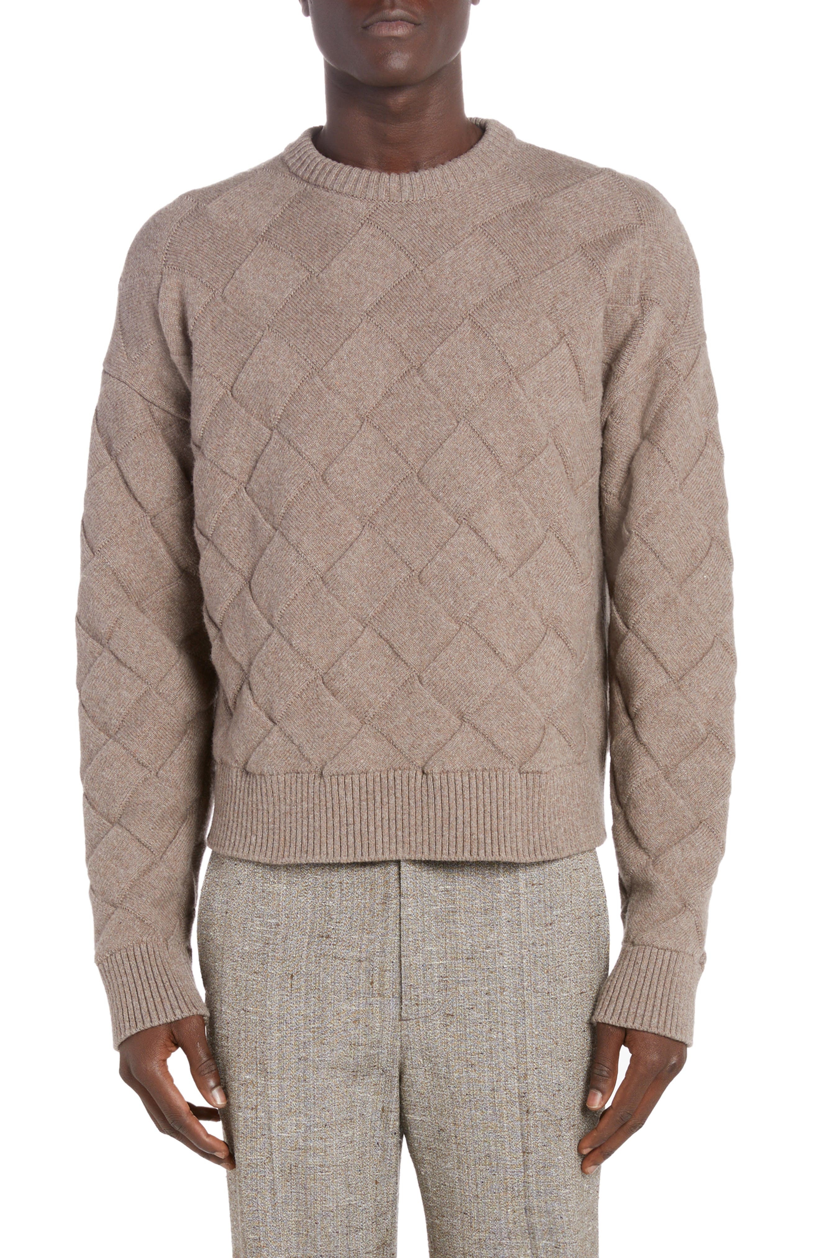 Intreccio 3D Knit Wool Blend Sweater - 1
