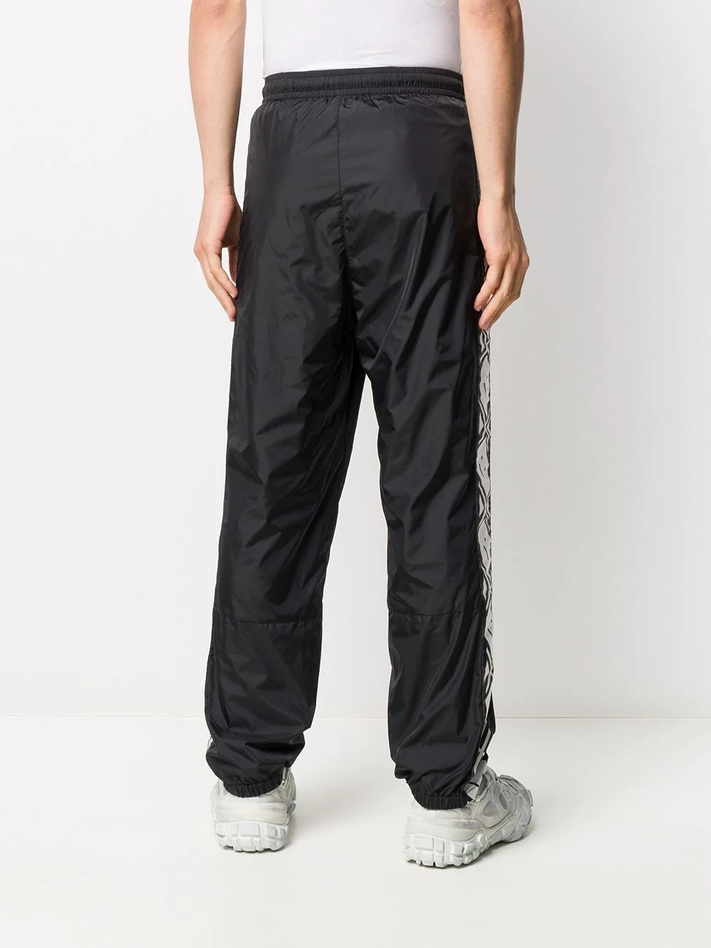 logo-tape track pants - 5