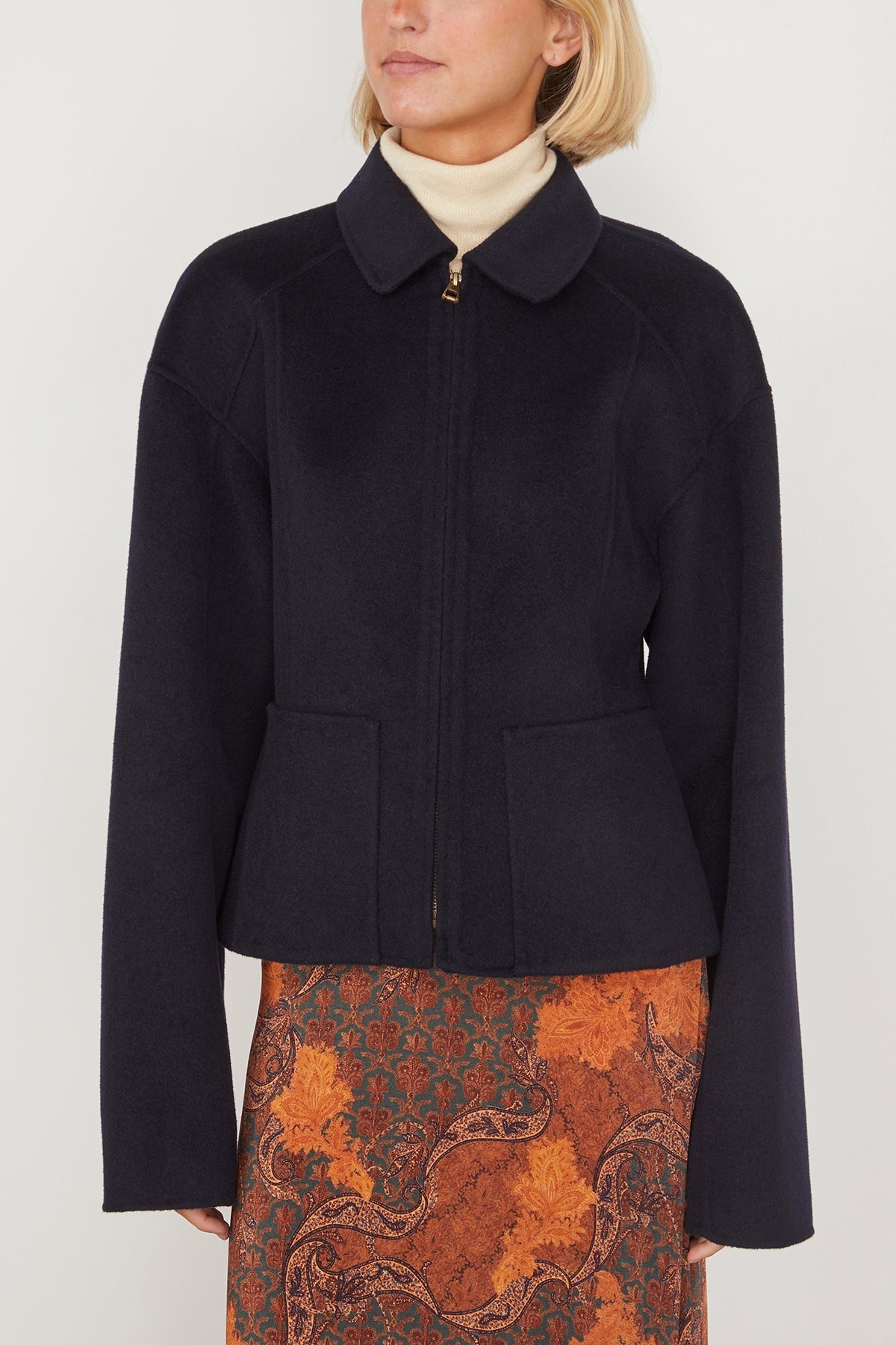 Carina Jacket in Midnight - 3