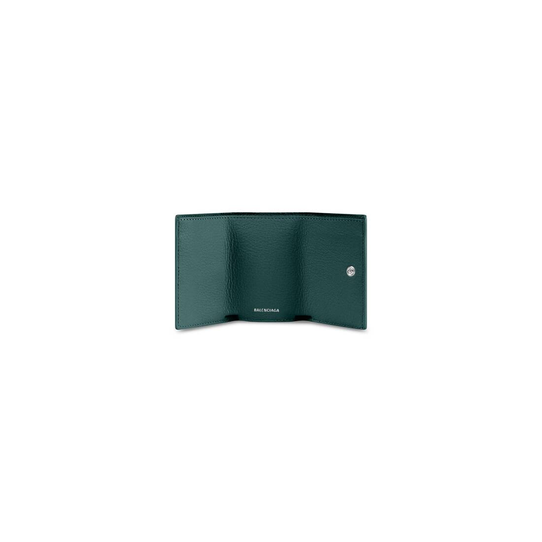 Papier Mini Wallet in Green - 4