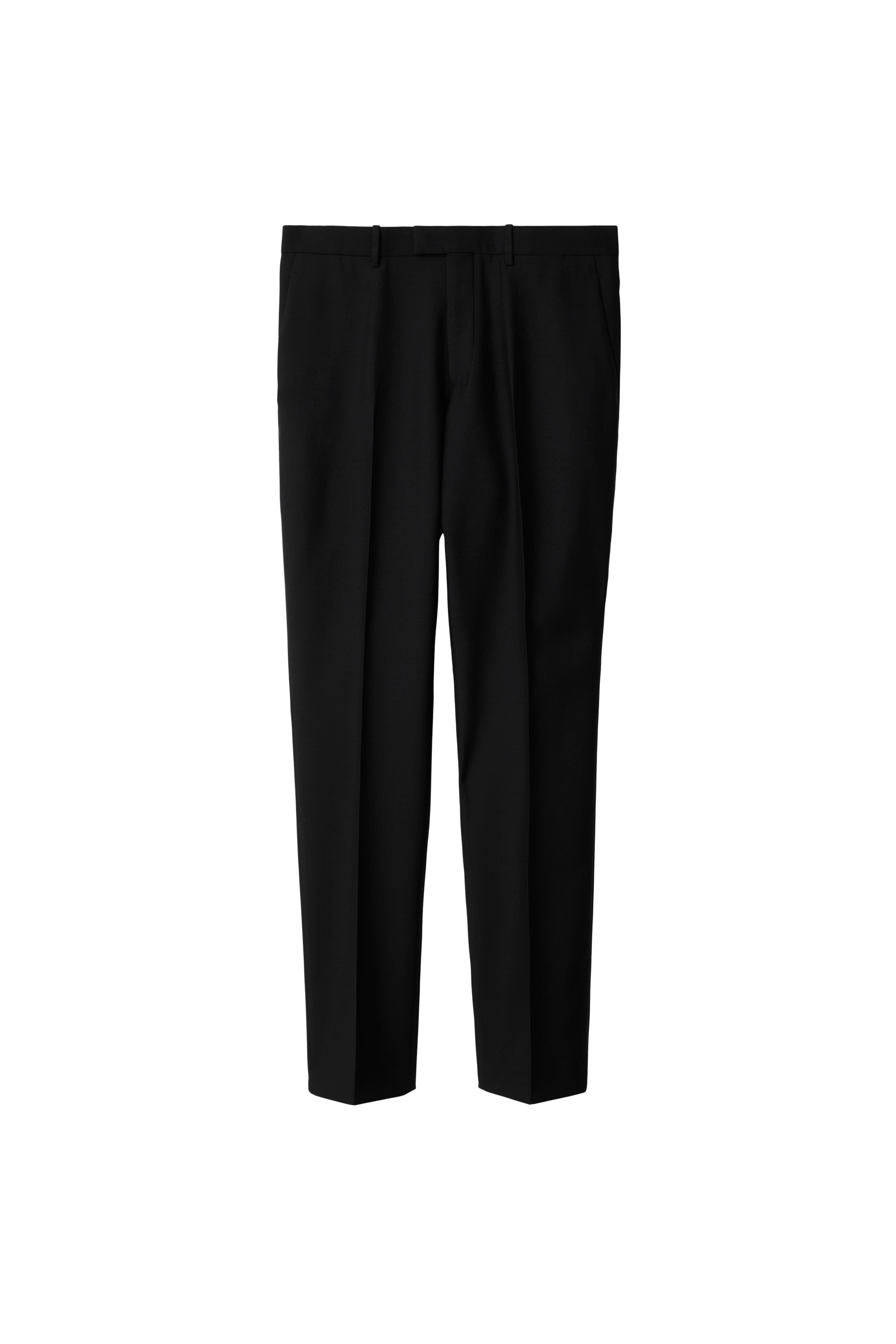 burberry Wool Tailored Trousers in Black at Nordstrom - 2