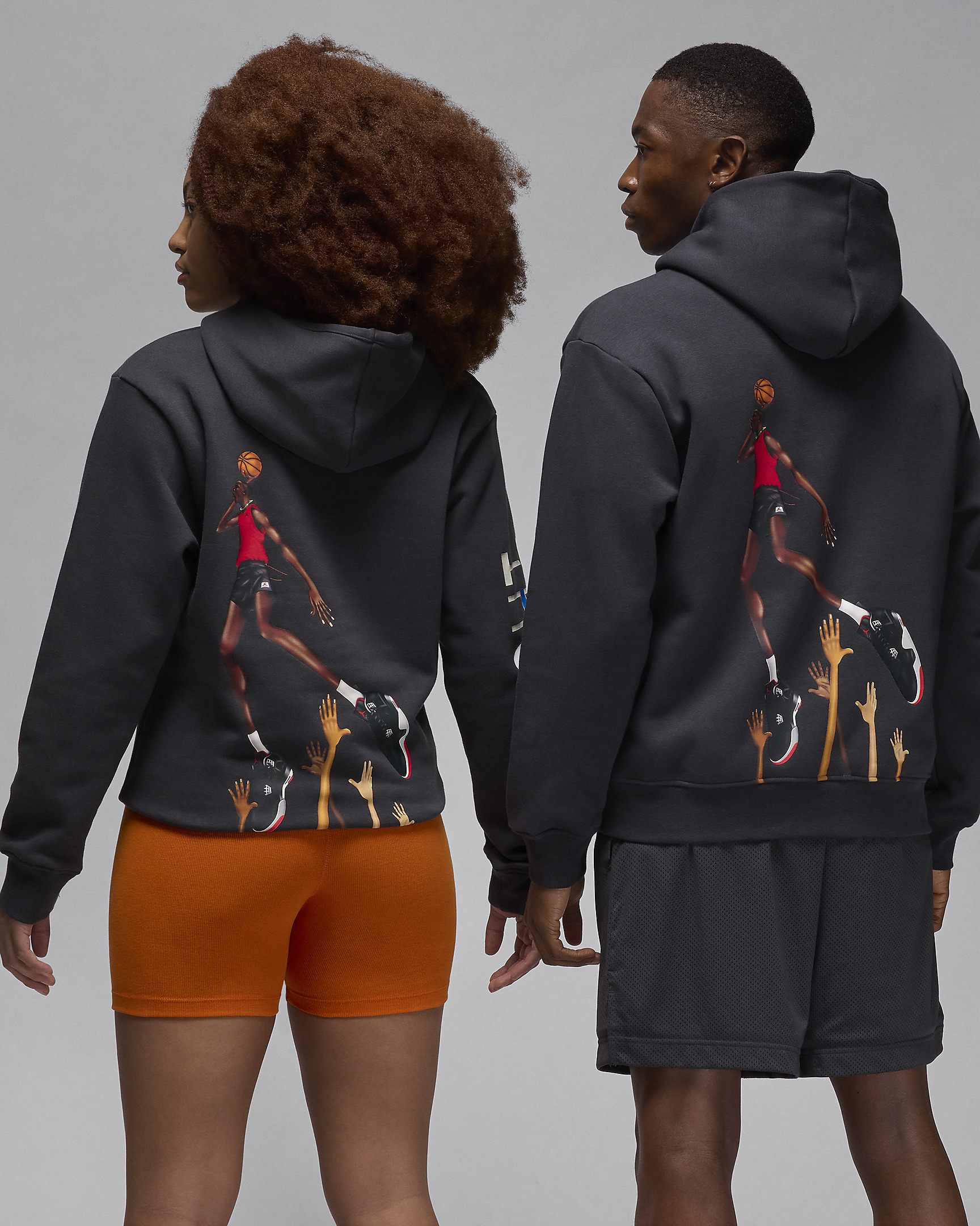 Men's Jordan Artist Series By Darien Birks Fleece Hoodie - 2