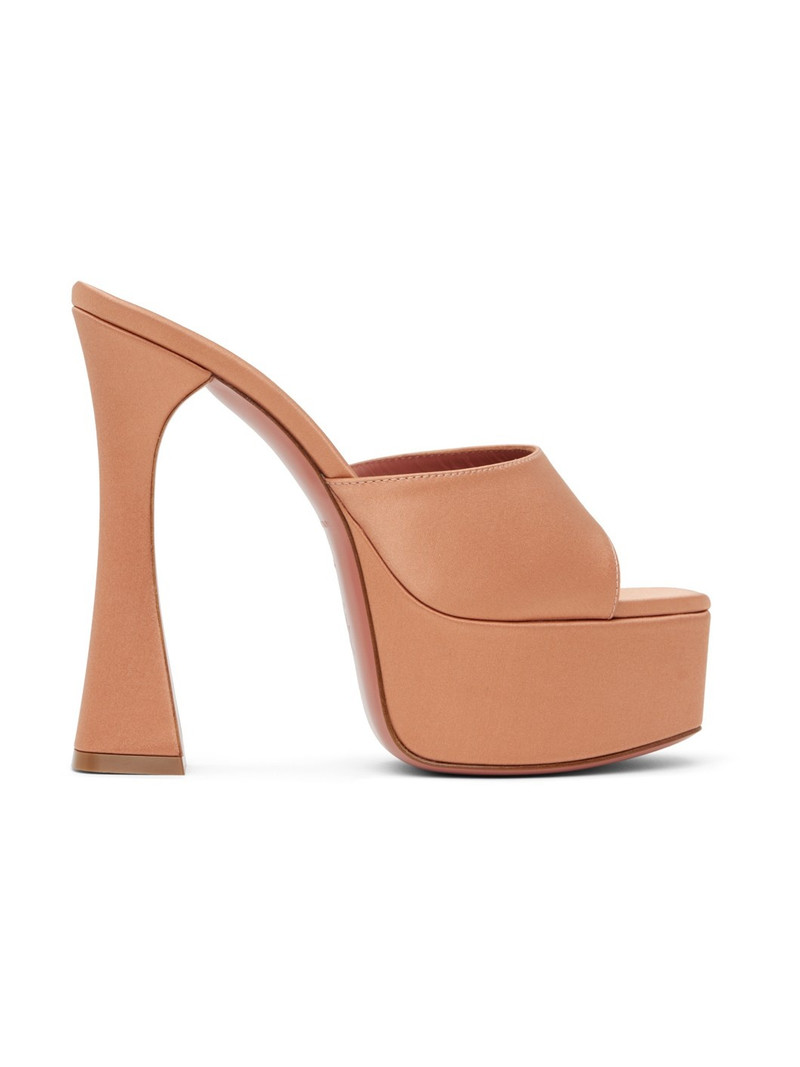 Tan Dalida Heeled 샌들 1