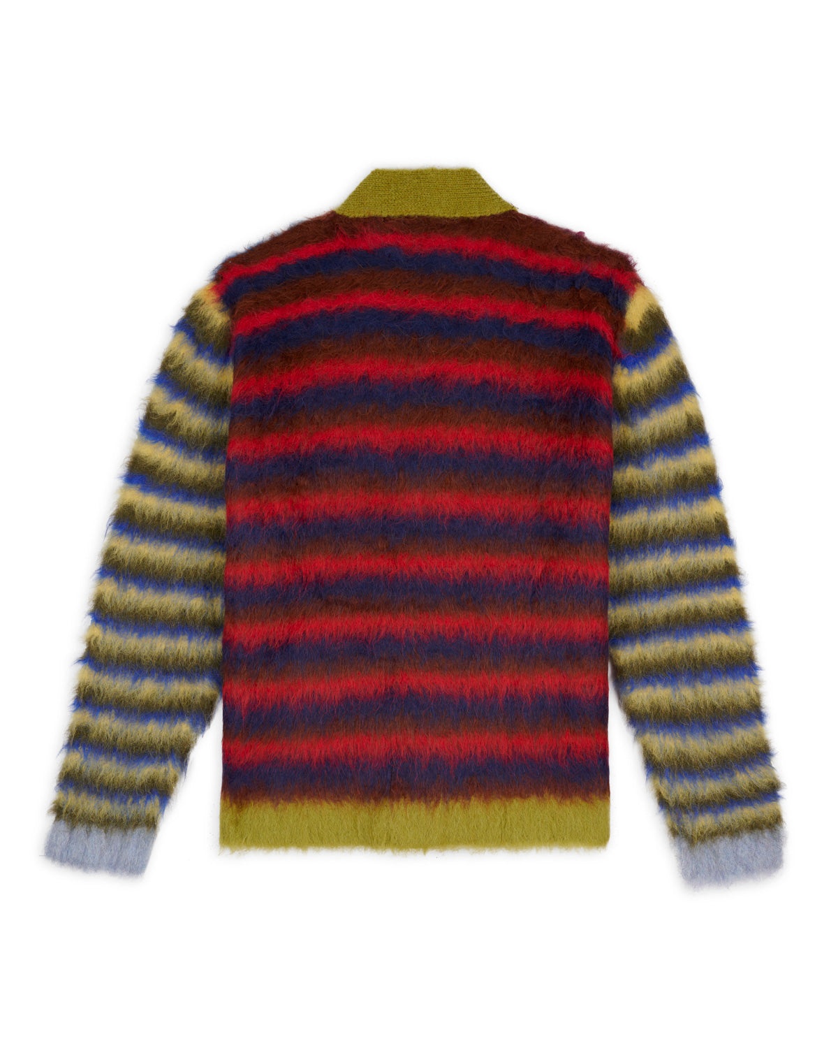 Blurry Lines Alpaca Cardigan - Multi - 2