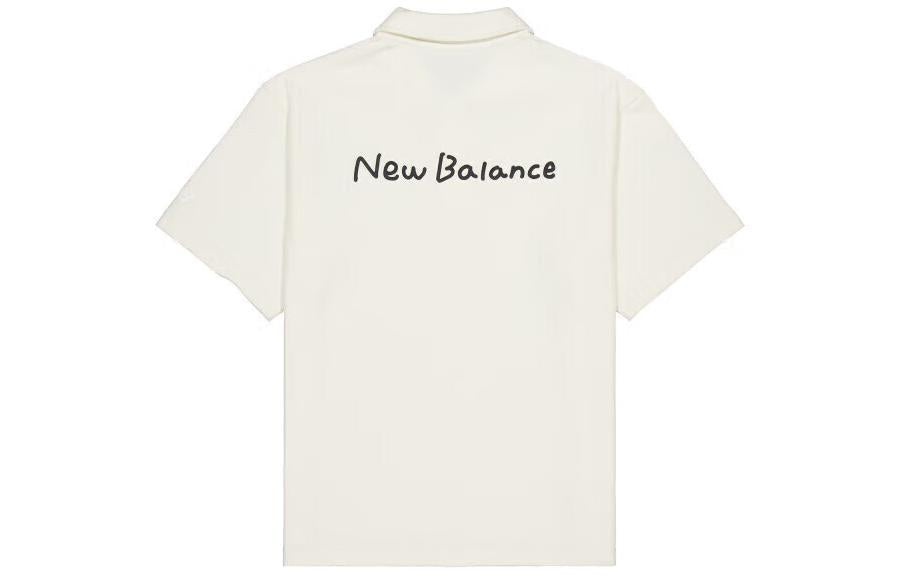 New Balance Skateboard Graphic Polo Shirt 'Ivory' NFE27011-IV - 2