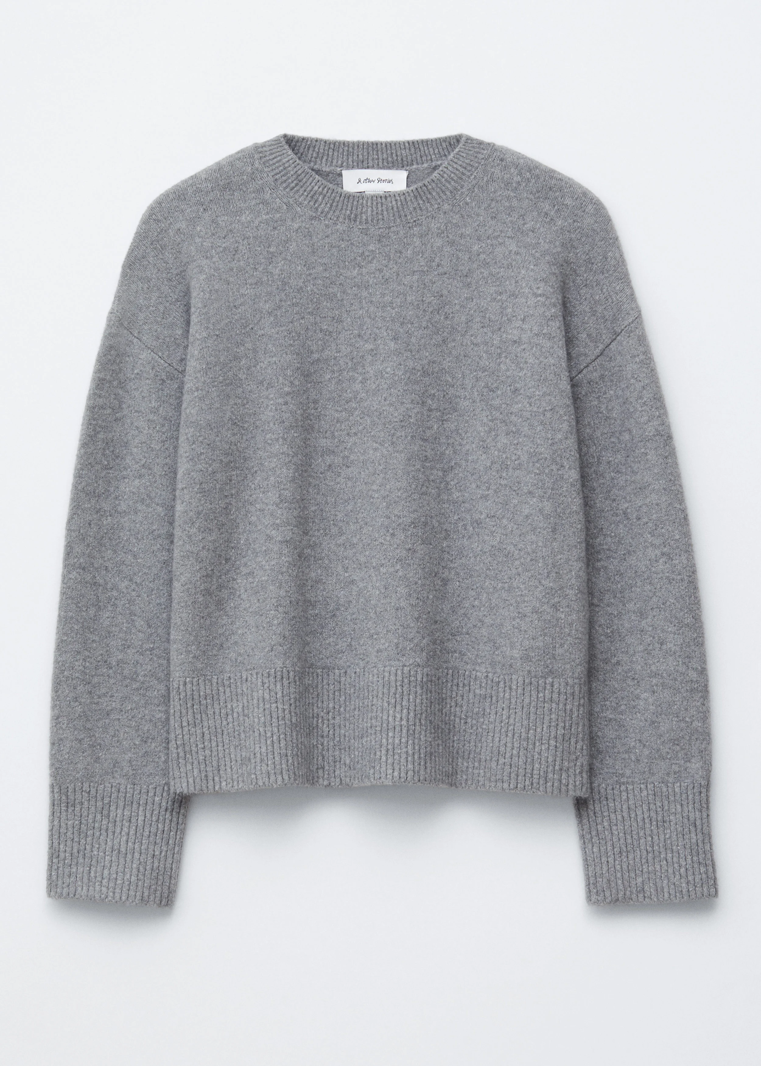 Relaxed Fit Knitted Sweater - 1