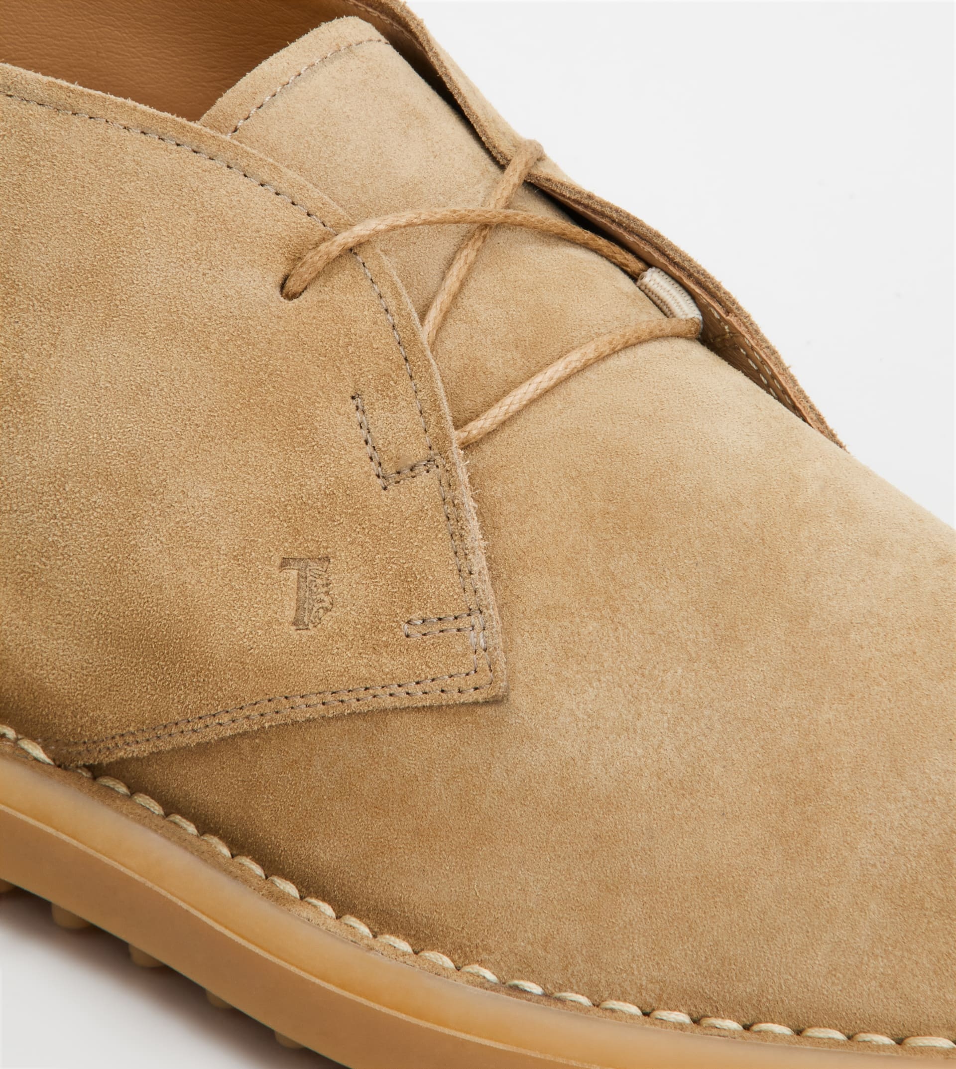 DESERT BOOTS IN SUEDE - BEIGE - 7