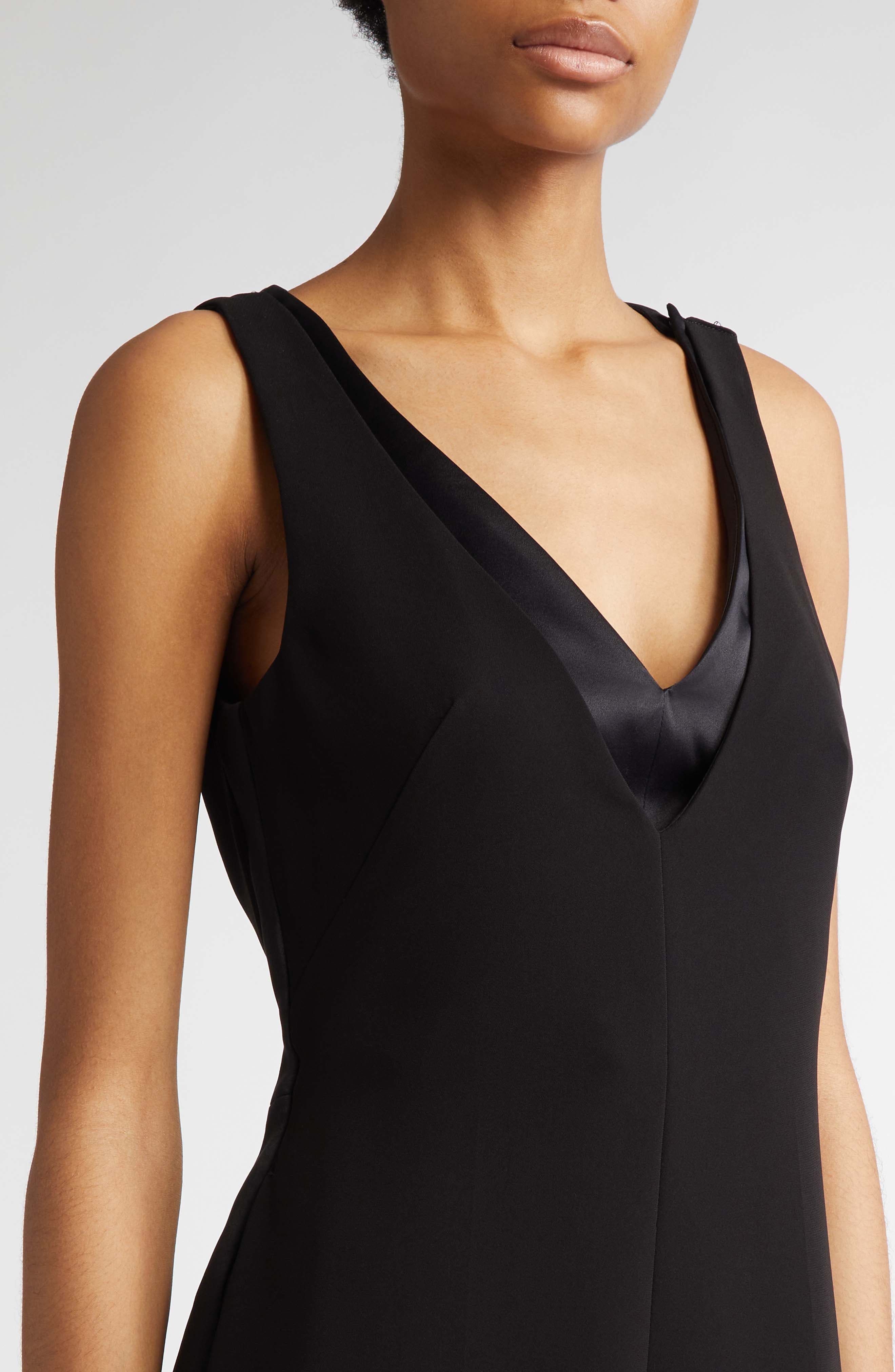 Max Mara Armonia Layered Jumpsuit in Black at Nordstrom - 4