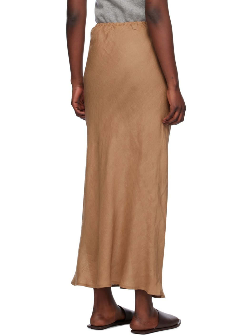 Brown Dydine Maxi Skirt - 3