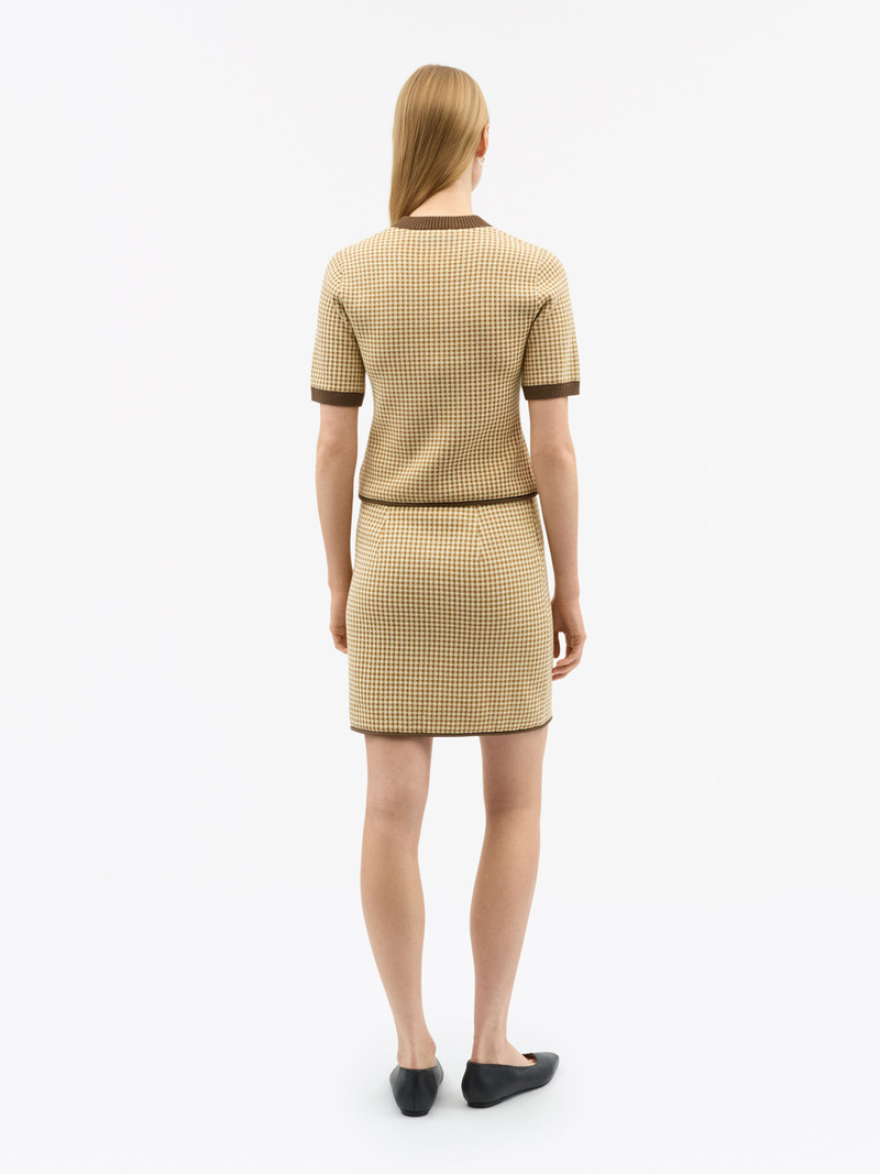 Clover Knitted Mini Skirt 3