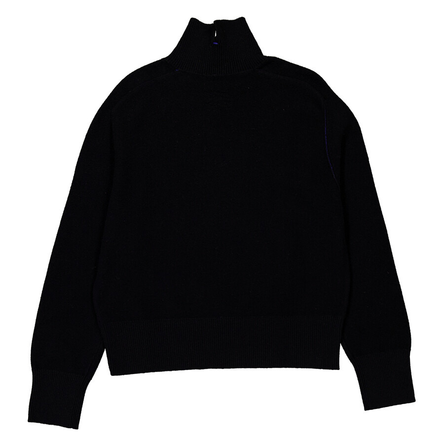 Burberry Chessie EKD Wool Cashmere Turtleneck Sweater - 6