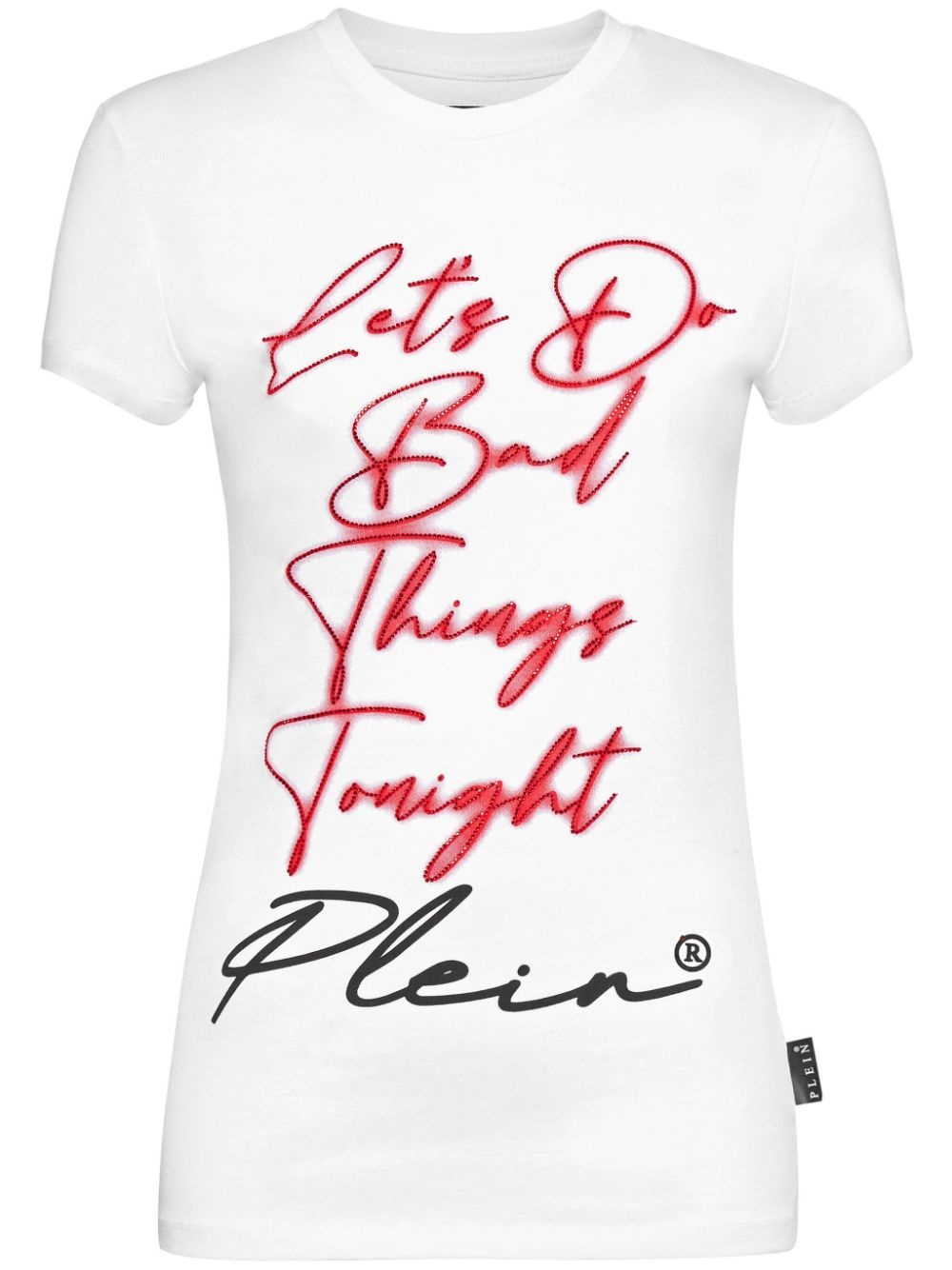 Sexy Pure lettering cotton T-shirt - 1