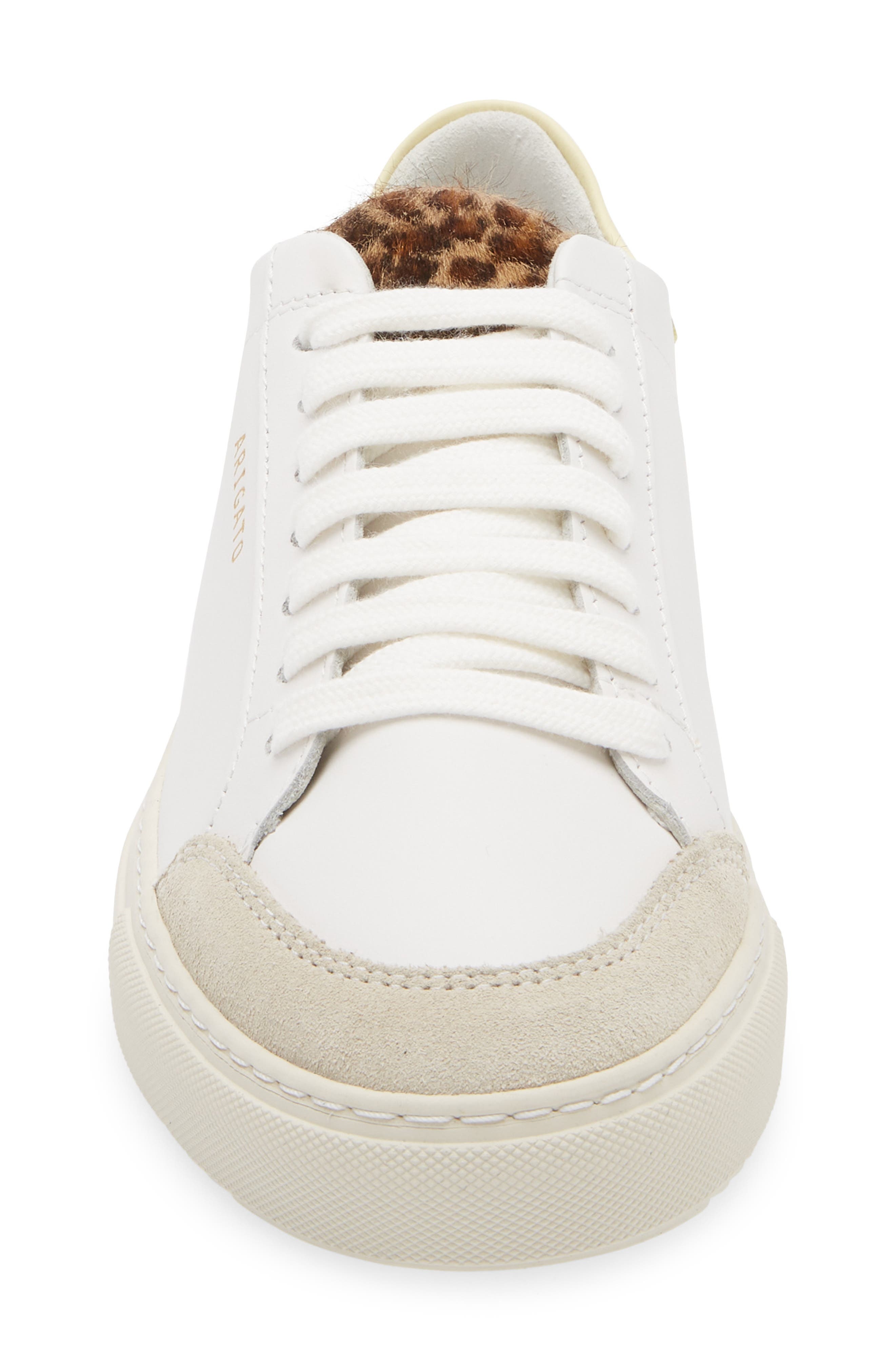 Axel Arigato Clean 90 Sneaker in White/Light Yellow at Nordstrom - 4