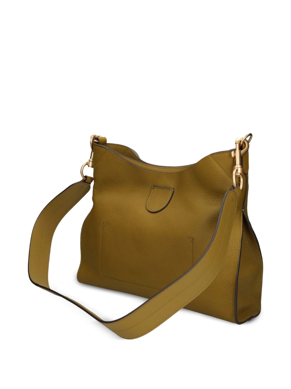Joan ring-detail leather shoulder bag - 2