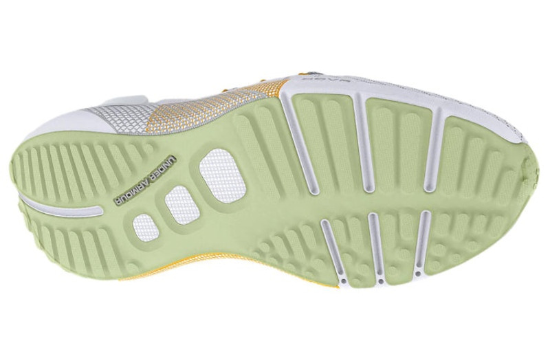 (WMNS) Under Armour HOVR Phantom 3 Launch 'White Orange Ice' 3026466-100 5