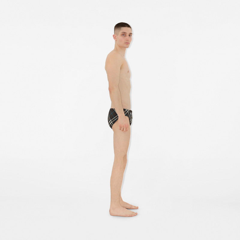 Check Swim Briefs 3